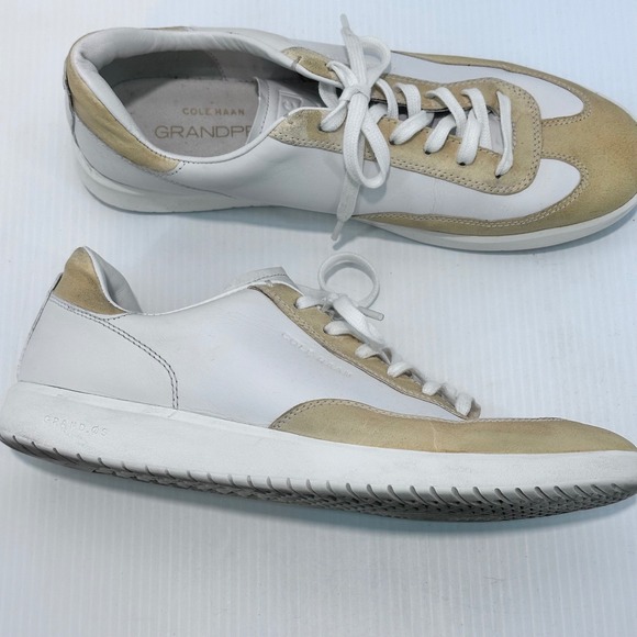 Cole Haan GrandPro Turf LS Sneakers Women's‎ 10.5B White Leather Grand.0S - Picture 7 of 9